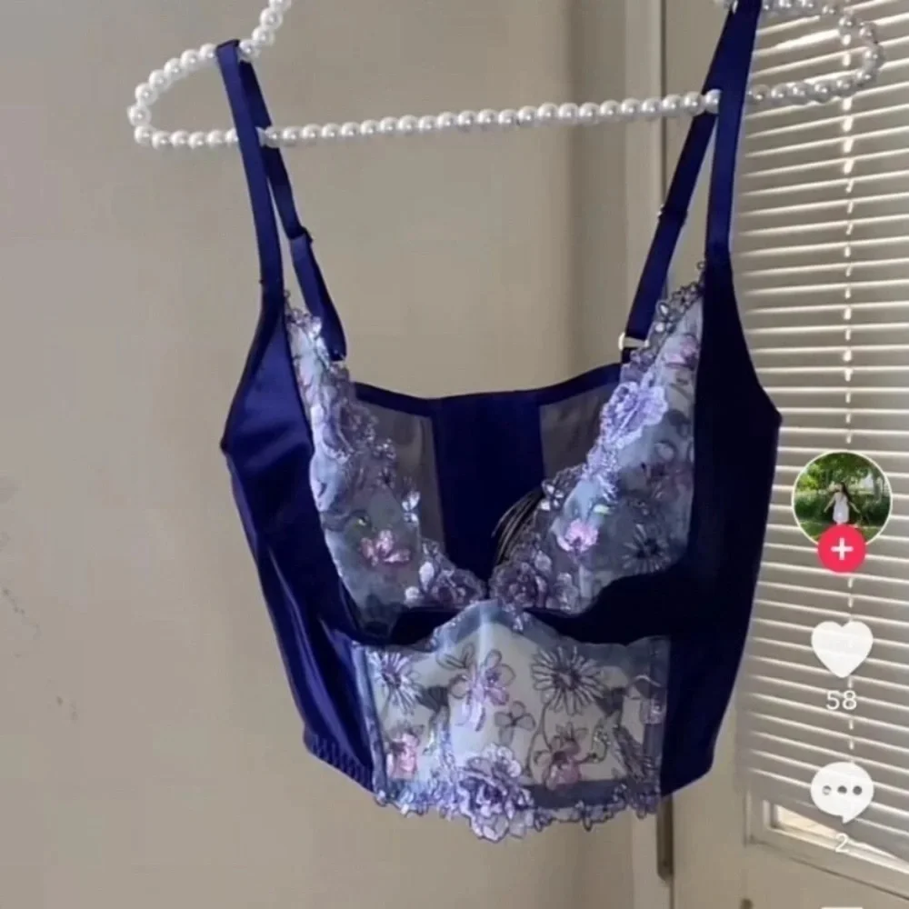 New! Victorias Secret hummingbird lace bustier bra top TikTok 22808